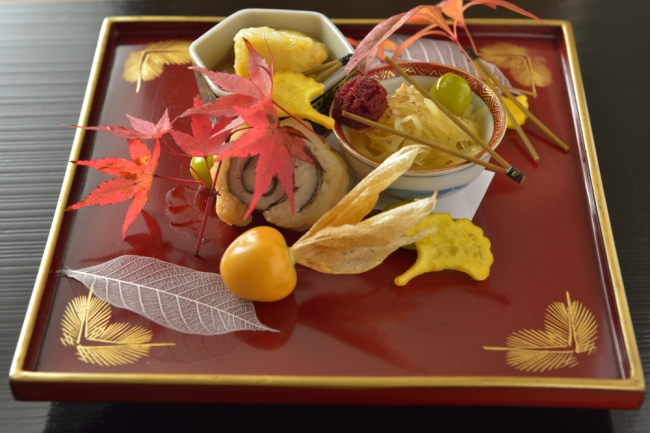 日本の季節を詰め込んだ料理