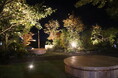【福岡県庁】世界的庭園デザイナー・石原和幸氏監修の花壇が原鶴温泉水辺広場に完成！福岡県の「花による美しいまちづくりモデル地域」で幻想的なライトアップ点灯式も開催