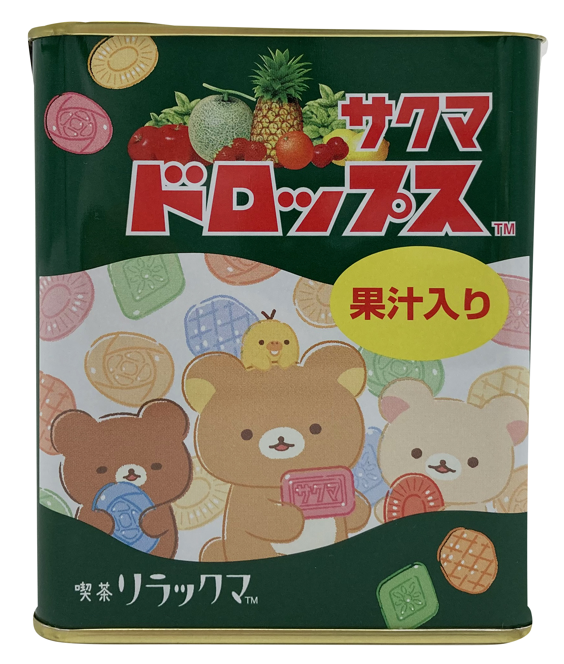 リラックマ×サクマドロップス」コラボ！限定デザイン缶や限定グッズの