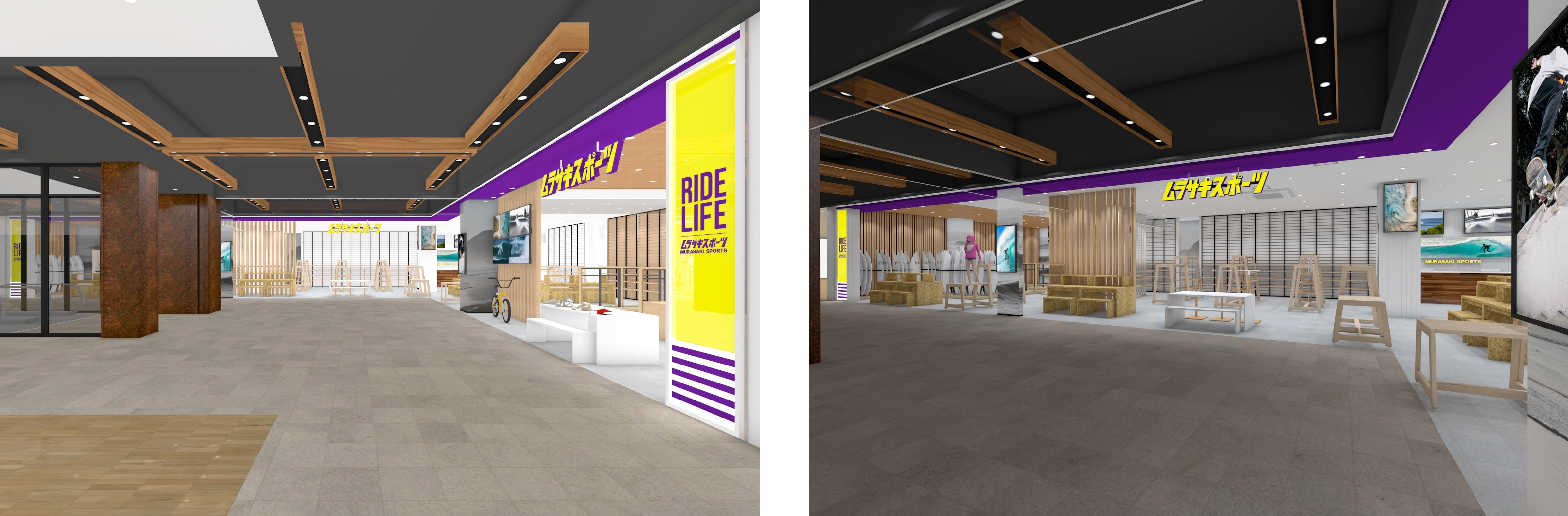 ムラサキスポーツ最大級のスケートボードデッキの品揃え アーバンスポーツのスケートボード Bmx旗艦店 ムラサキスポーツ 有明ガーデン店 年6月17日 水 オープン 株式会社ムラサキスポーツのプレスリリース