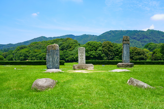 大宰府政庁正殿跡