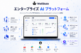 専任エンジニアや専用インフラへの投資なしで企業独自のAIエージェントを構築できる、セキュアなエンタープライズAIプラットフォーム「WellSkate」を正式提供開始