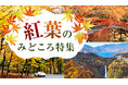 <東北版>紅葉狩りを楽しむ秋の温泉旅におすすめの「紅葉のみどころ特集」ページを公開!