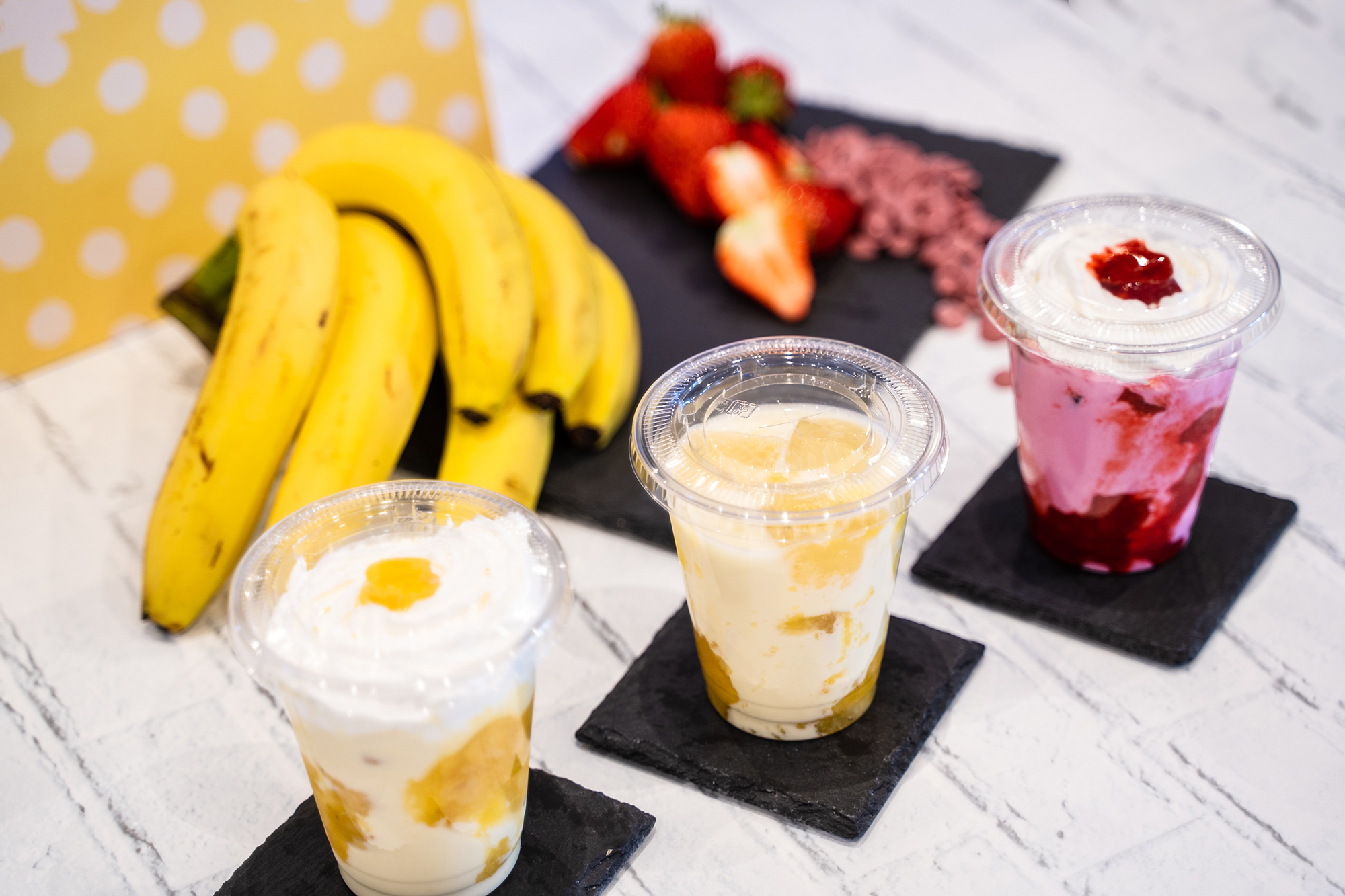 トレンド満載デザートドリンクが新登場 たわわに実った春の ごちｃａｆｅ そろいました カッパ クリエイト株式会社のプレスリリース