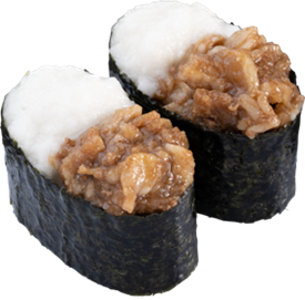 とろろ牛しぐれ煮軍艦