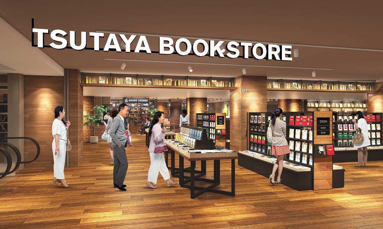 東海地区に「SHARE LOUNGE」が初出店「TSUTAYA BOOKSTORE 名鉄名古屋