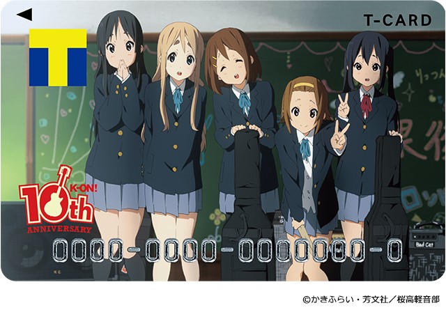 Tvアニメ放送10周年 Tカード けいおん 10thデザイン 12月25