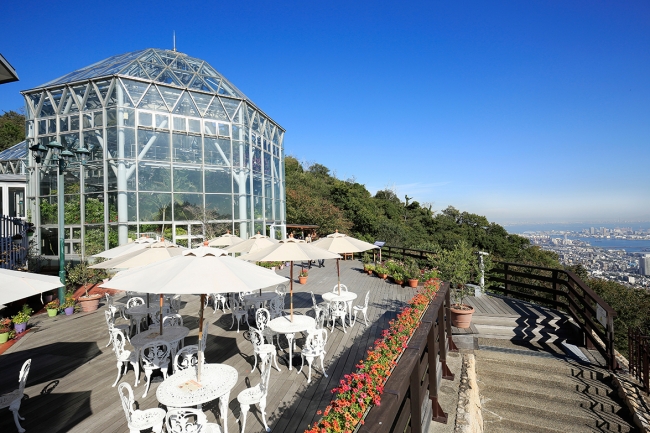 神戸布引ハーブ園 香りにこだわった新登場のオリジナルブランドと絶景