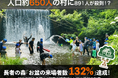 人口約650人の村に、お盆の9日間で891人が来場！北相木村「長者の森」、来場者数が前年比132%を記録