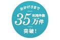 決算書をデジタルデータで金融機関に提供する「TKCモニタリング情報サービス」の利用件数が35万件を突破しました