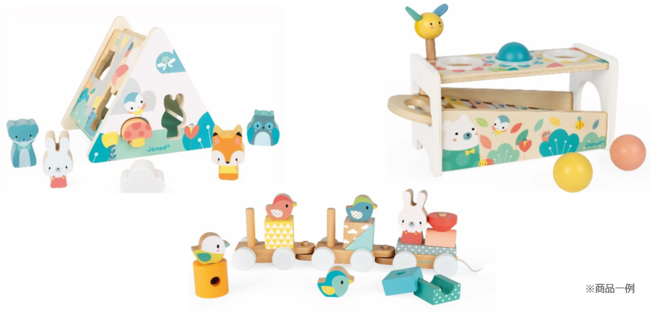 フレンチ玩具ブランド ジャノー からやさしいパステルカラーの木製おもちゃシリーズ ｐｕｒｅ ピュア コレクション が登場 株式会社 赤ちゃん本舗 のプレスリリース
