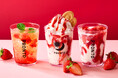 【期間限定】毎年人気のいちごドリンクに新商品が登場！4月14日(火)より「ストロベリーヨーグルトラテ」「いちごのジャスミンティーソーダ」発売開始