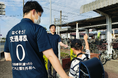 9月30日「交通事故死ゼロを目指す日」に合わせ、久留米市の西鉄安武駅周辺で交通安全活動を実施