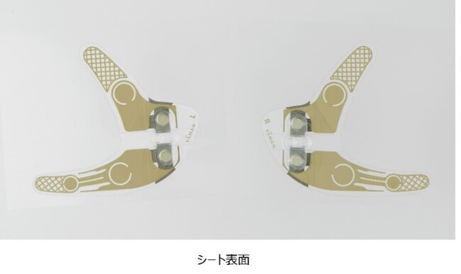 目もとのリフトアップ*1をデザインする美顔器『デザインリフト』新素材