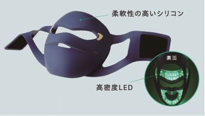 ASCII.jp：1回10分*1、新発見の緑LED搭載で美肌へ導く、話題のマスク型