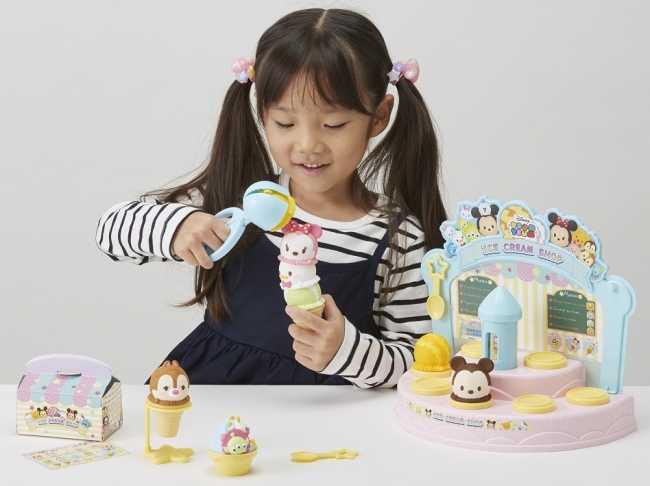 日本初 ディズニー ツムツムのおままごとトイ誕生 ツムをつなげて遊ぶ お店屋さんごっこ玩具2種発売決定 セガトイズのプレスリリース