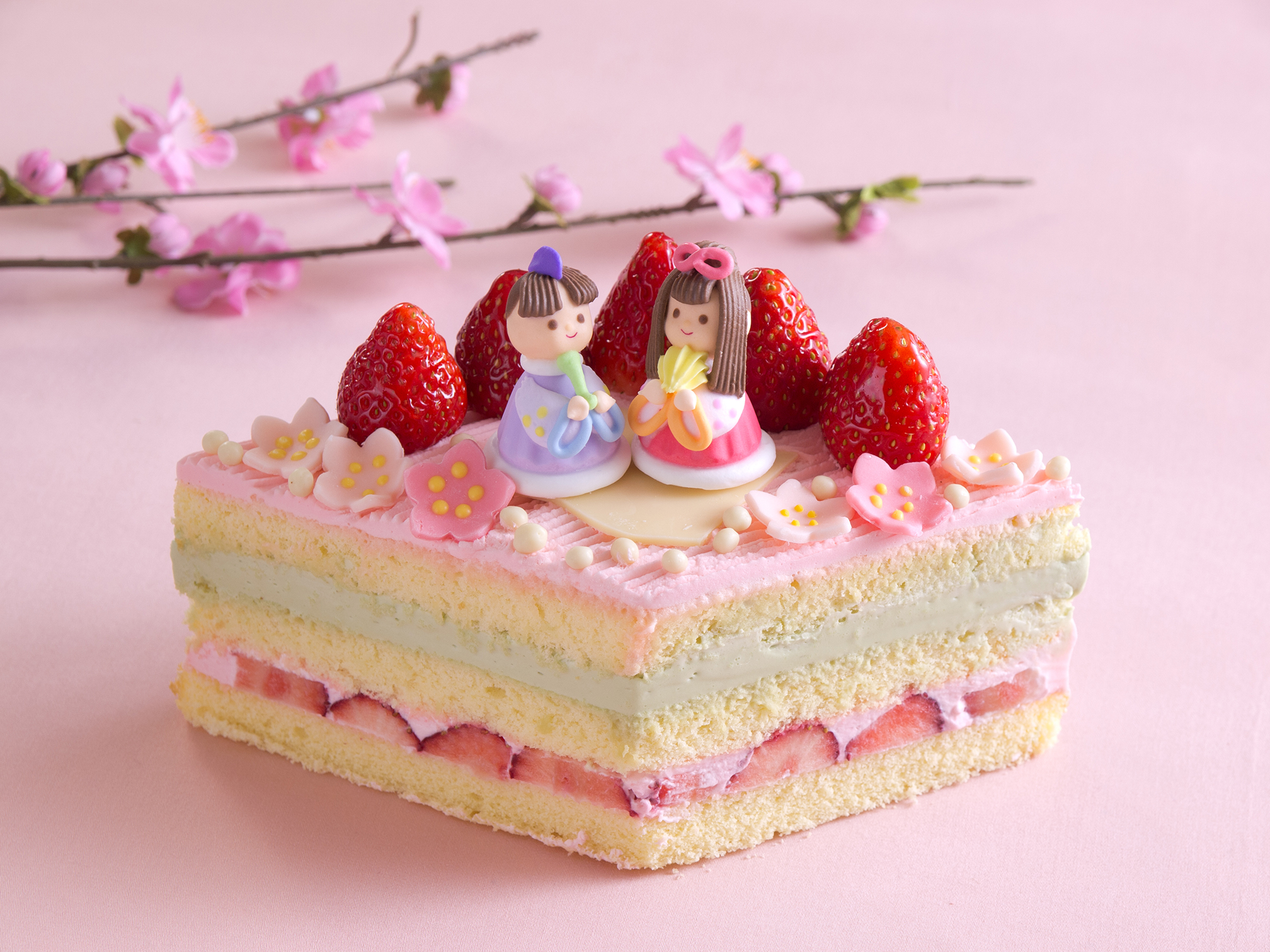 お子様の成長を祝い 幸せを願う ひなまつりケーキ リーガロイヤルホテル東京のプレスリリース