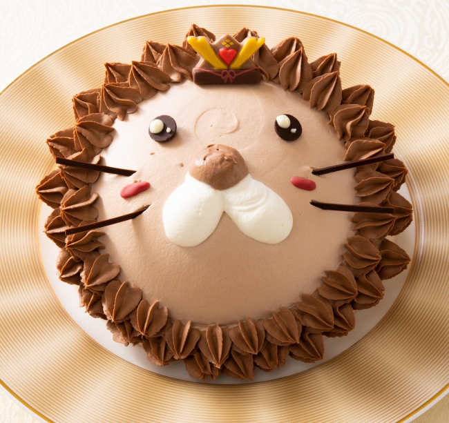 バニラ☆10 ケーキ風ミニフレーム ライオンさんカップケーキライオンさん1体