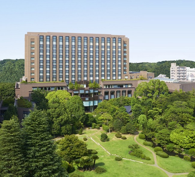 豊かな緑に囲まれたリーガロイヤルホテル東京