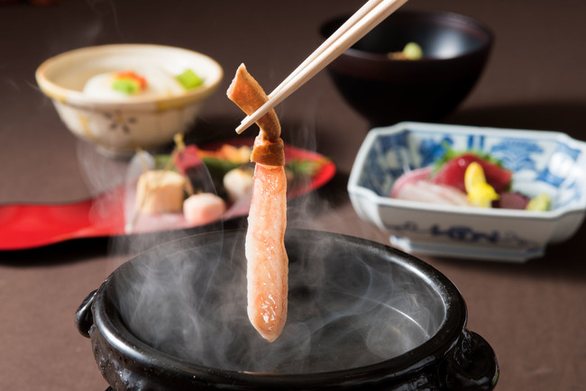京料理「蟹しゃぶ鍋」イメージ