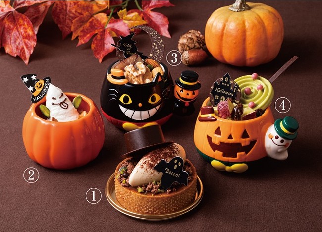 かぼちゃのプリンやいちじくのタルトなど計4種のスイーツが登場 メリッサ ハロウィーンスイーツ リーガロイヤルホテル東京のプレスリリース
