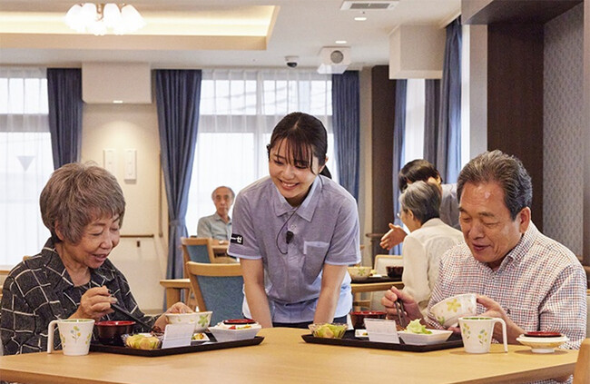 高齢者介護施設での食事提供