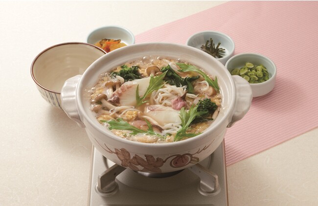 白魚と真鯛の春雑炊　１,２９９円(税込１,４２８円)