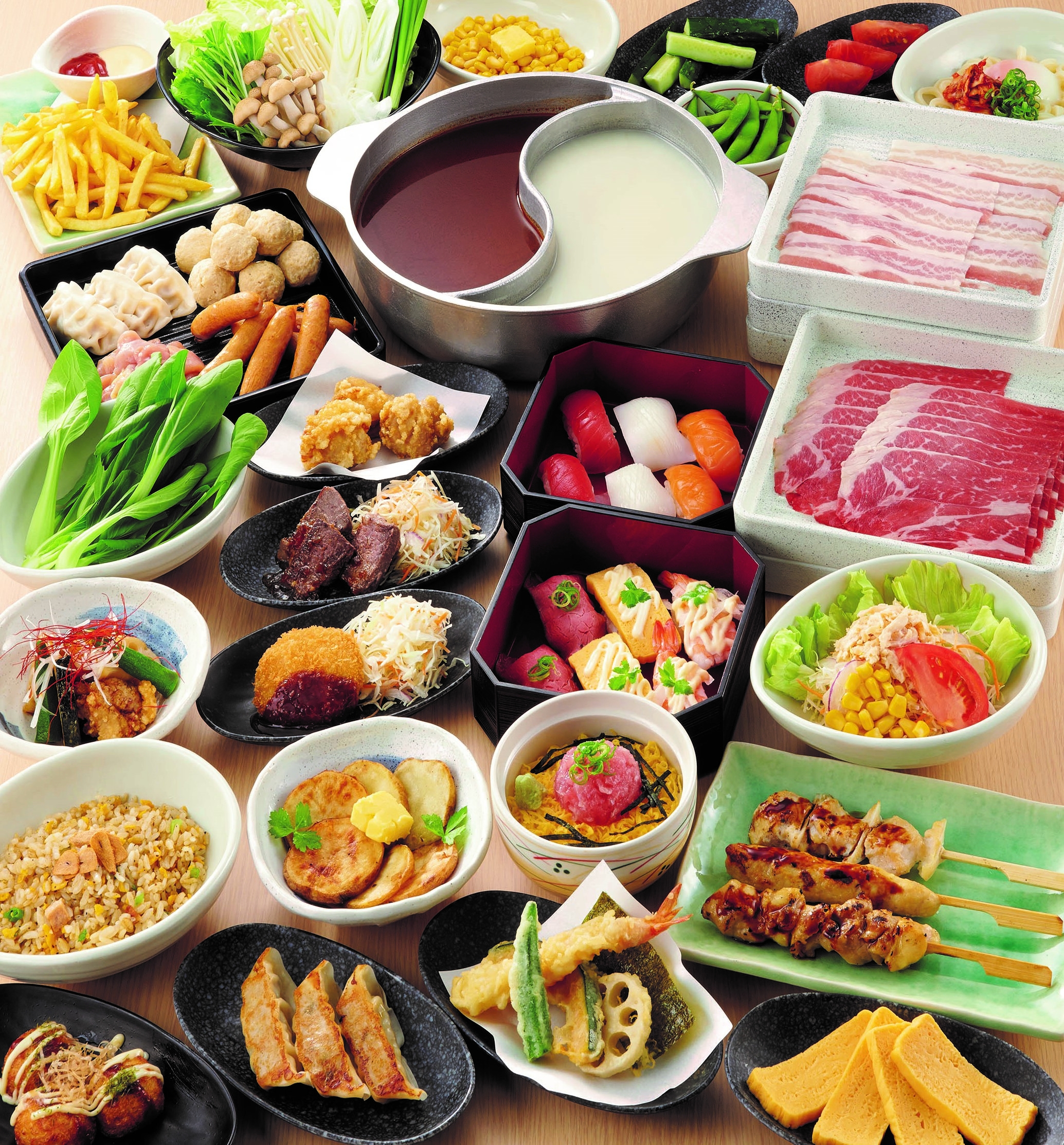 和食さと『プレミアムDXコース』で牡蠣を味わう！しゃぶしゃぶ・すき焼き食べ放題が値下げ中の今がさらにお得♪｜サト