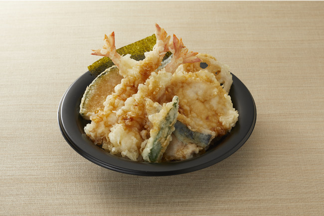 ■にぎやか海老天丼　８６２円 → ６９０円