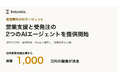 メーカー・卸売業向けAIのIntentia、日本政策金融公庫から総額1,000万円の融資が決定。営業支援と受発注の2つのAIエージェントを提供開始