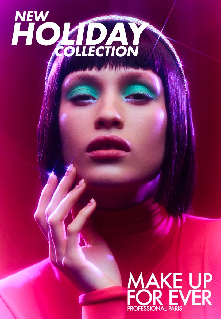 【MAKE UP FOR EVER】ホリデー2022は、メイクアップフォーエバーの創造性を表現する「THE ICONIC COLLECTION 