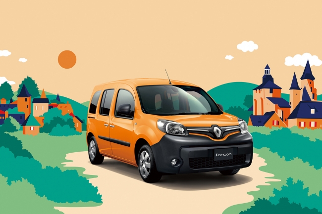 フランスの最も美しい村 を彩るオレンジ 限定車 ルノー カングー クルール発売 ルノー ジャポン株式会社のプレスリリース