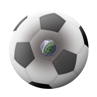 アクロディア センサー内蔵サッカーボールを開発 Ceatec 19 のkddiブースにて展示 株式会社アクロディアのプレスリリース