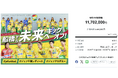 ジェフユナイテッド市原・千葉、クラウドファンディング「ジェフユナイテッド発、船橋から未来へキックオフ」、目標達成率234％にて終了！