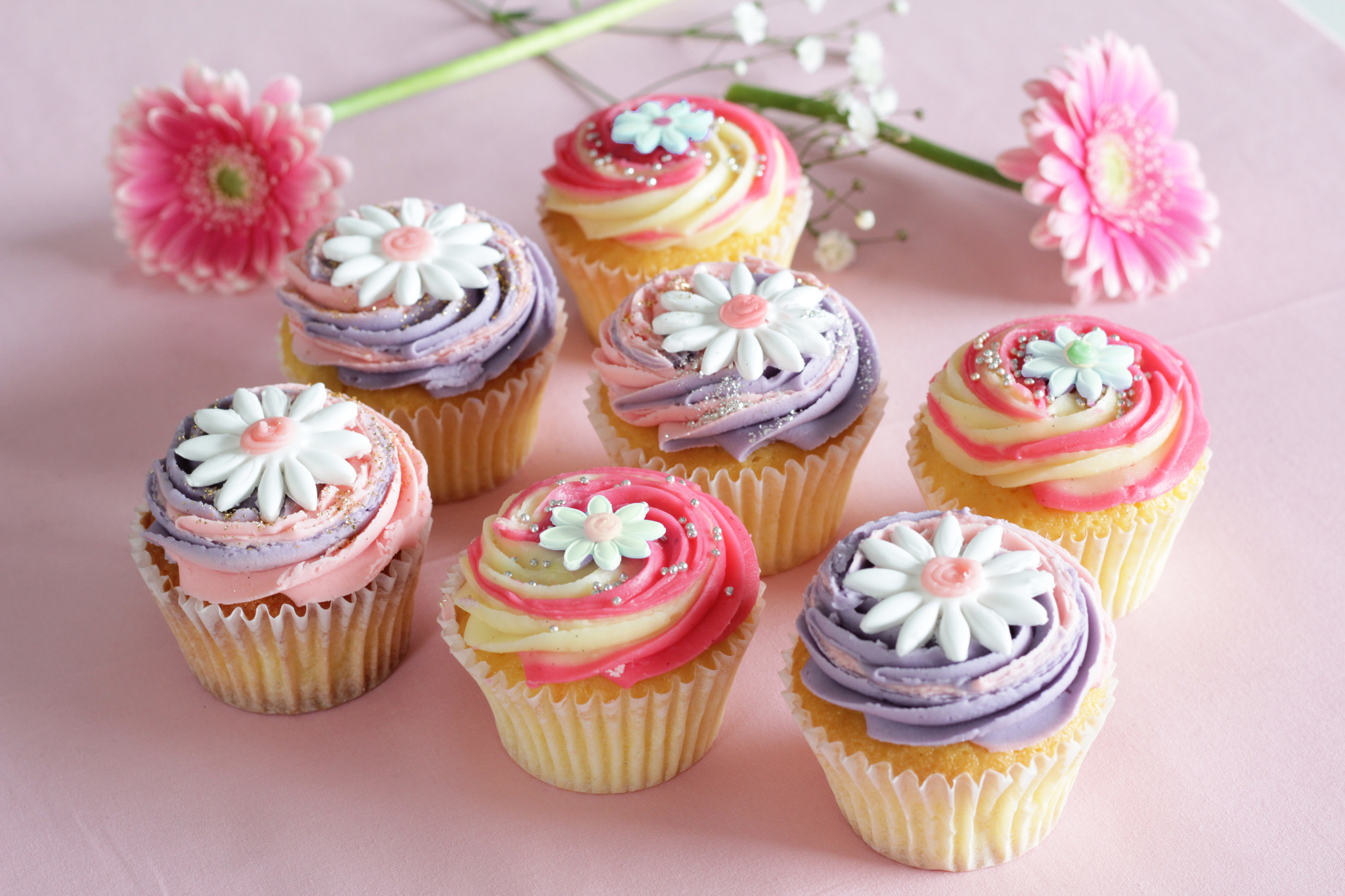 LOLA'S Cupcakes Tokyo ／ローラズ・カップケーキ 東京」可憐なデイジーのカップケーキ で愛をリターン！｜ASR株式会社のプレスリリース