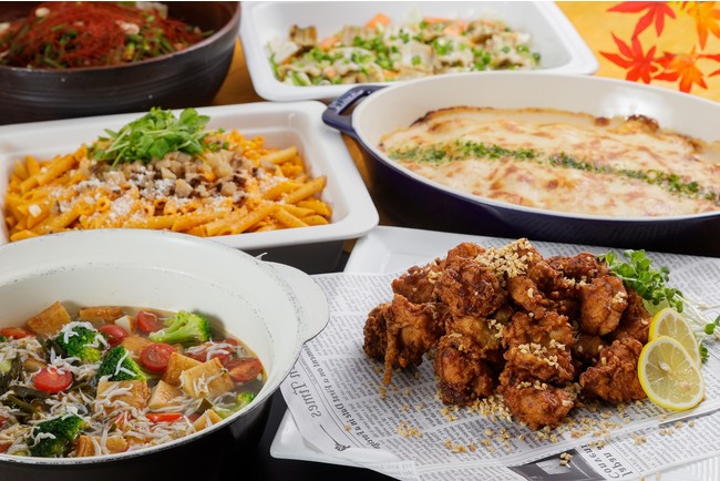 彩豊かな食材をご用意致します! 彩豊かな食材をご用意致します!