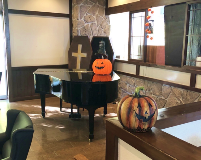 10月の朝陽リゾートホテルはハロウィン仕様です♪