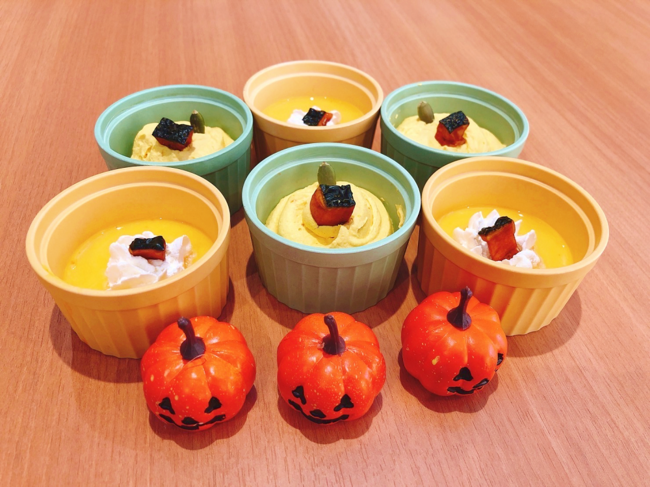 和寒町と富良野町のかぼちゃ食べ比べスイーツ！