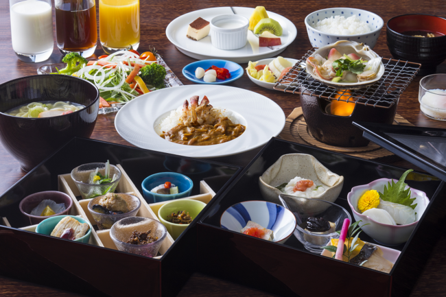 高評価をいただいている自慢の朝食 高評価をいただいている自慢の朝食