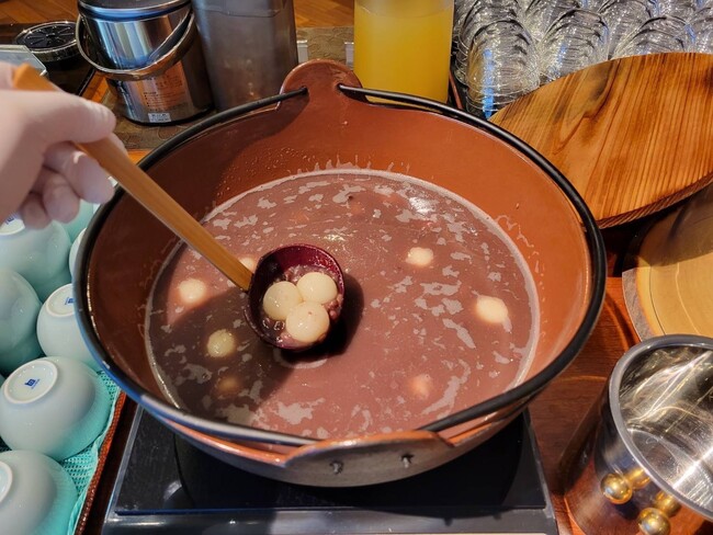 白玉ぜんざいイメージ2 白玉ぜんざいイメージ2