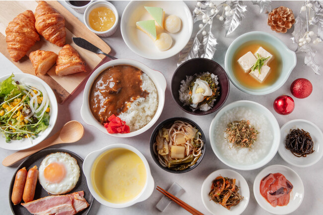 朝食メニュー一例 朝食メニュー一例