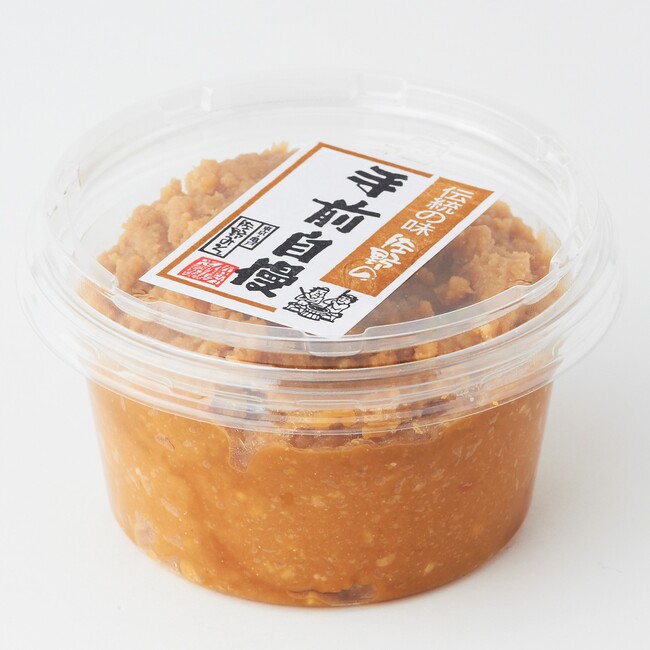 佐野みそ人気商品「手前自慢みそ」