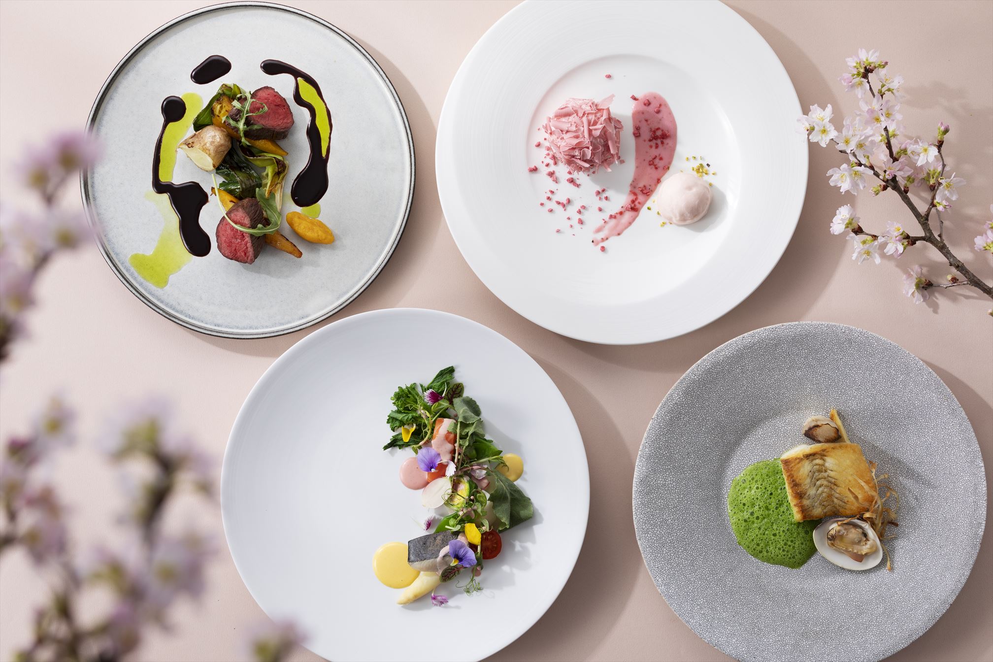 Spring Festival 22 粋 いき サステナブルな美味しさをお届けする八芳園 スラッシュカフェ にて 春限定のスプリングコースを提供 八芳園のプレスリリース