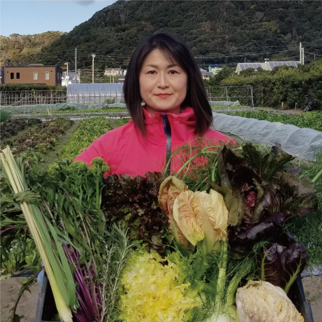 「大紺屋農園」オーナー 足達智子さん