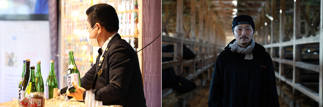 (左)角打ちコーナーの様子(※写真はイメージです)/(右)矢久保翔さん (左)角打ちコーナーの様子(※写真はイメージです)/(右)矢久保翔さん