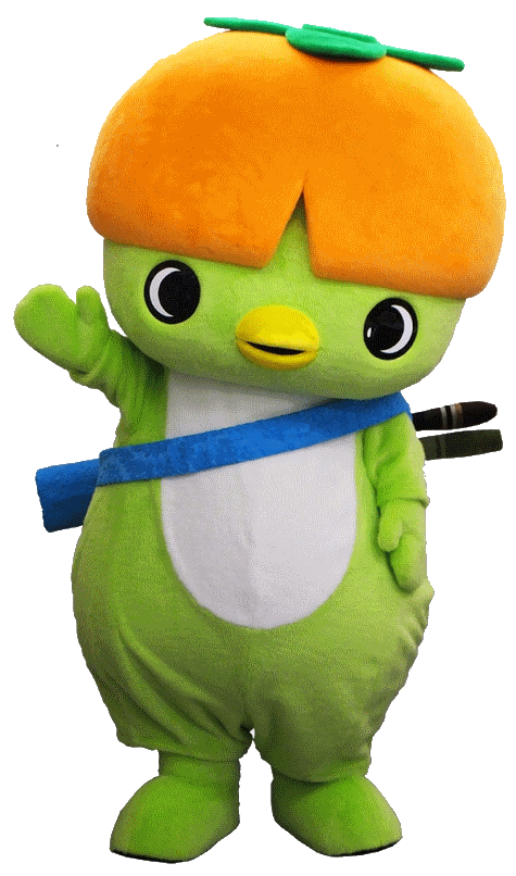 ※橋本市マスコットキャラクター「はしぼう」 ※橋本市マスコットキャラクター「はしぼう」