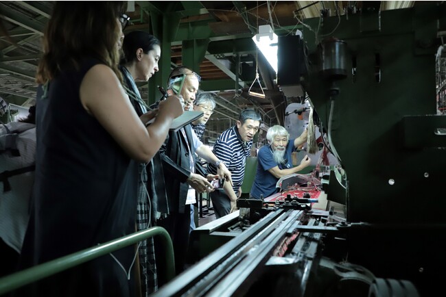 ※パイル織物の様子 ※パイル織物の様子