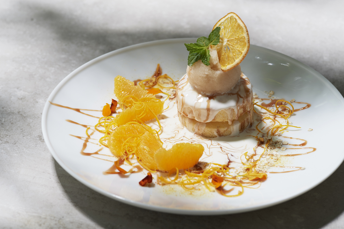 グルテンフリースイーツシリーズ第3弾 有機オレンジのグルテンフリーパンケーキ 八芳園のプレスリリース