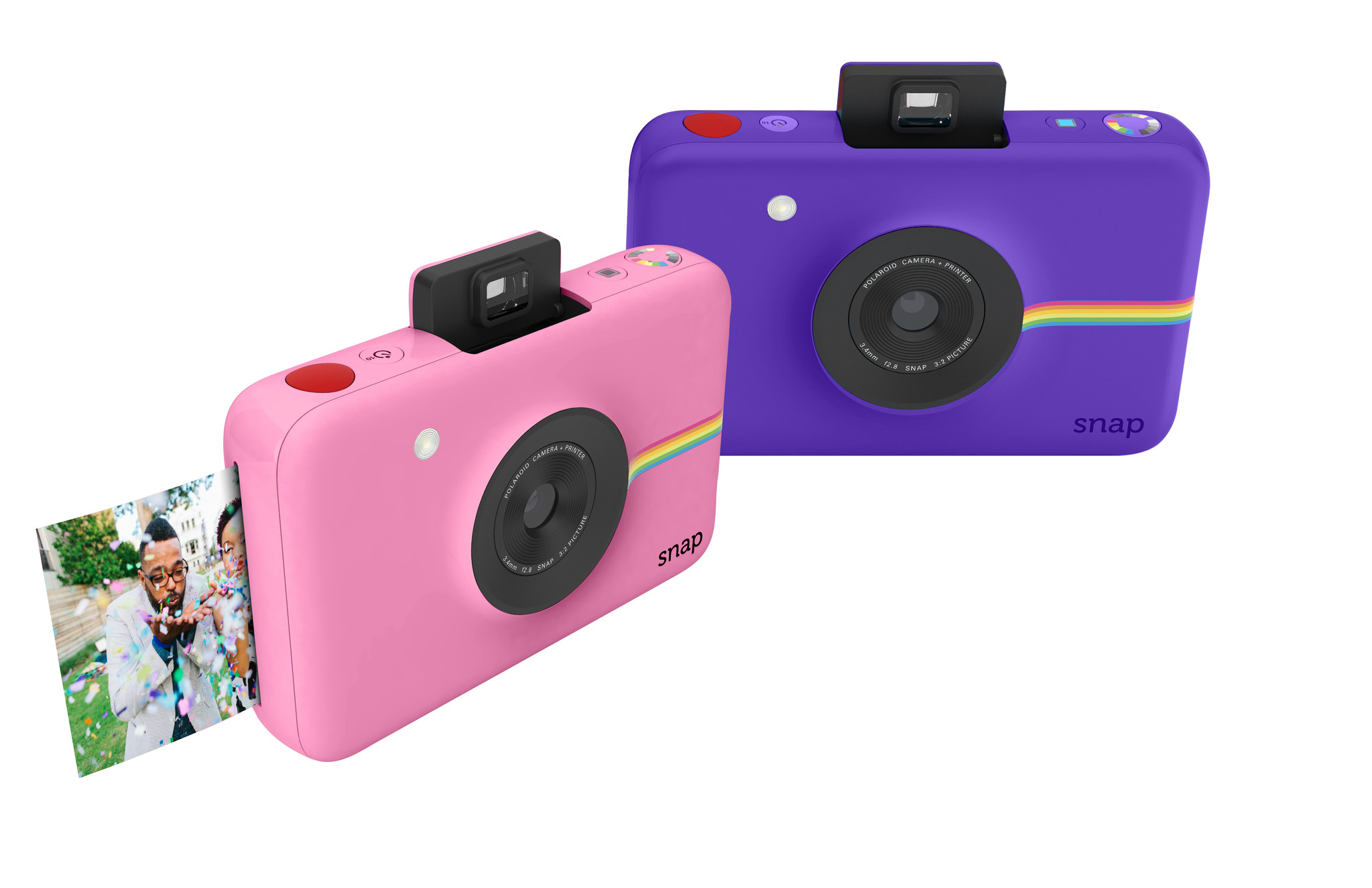 プリント&デジタルで楽しめるインスタントデジタルカメラ Polaroid SNAPに新色”Pink & Purple”登場｜Polaroidの