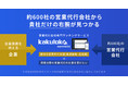 無料で営業施策の提案が集まる「カクトクconnect」、リリース1年半で利用社数1,200社突破